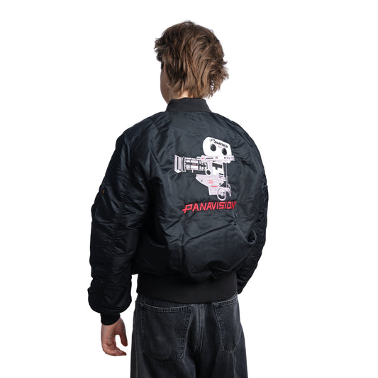 PANAVISION ALPHA BOMBER JACKET - BLACK