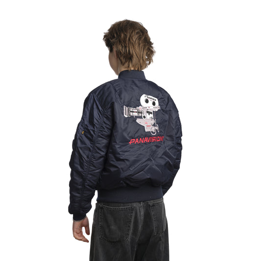 PANAVISION ALPHA BOMBER JACKET - NAVY