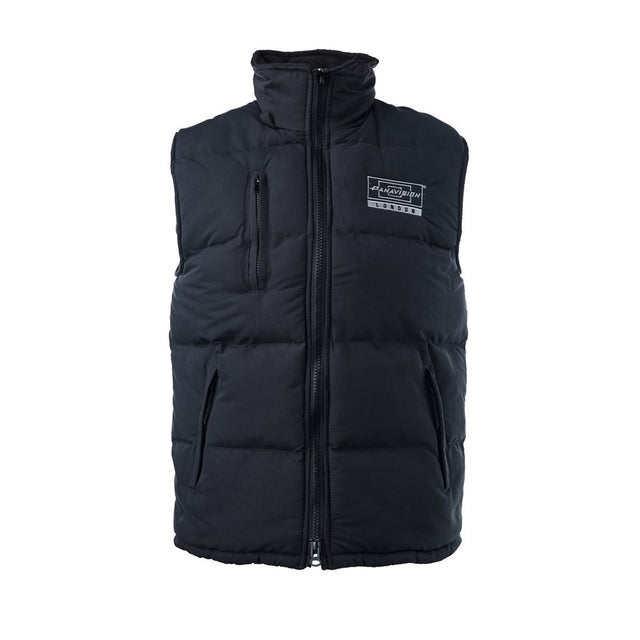 PANAVISION HOODED BODYWARMER - BLACK