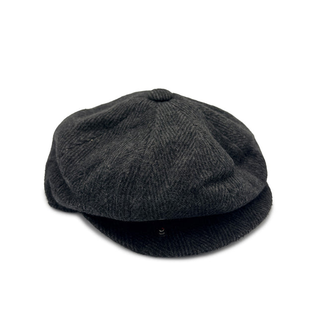 PANAVISION NEWSBOY CAP - CHARCOAL