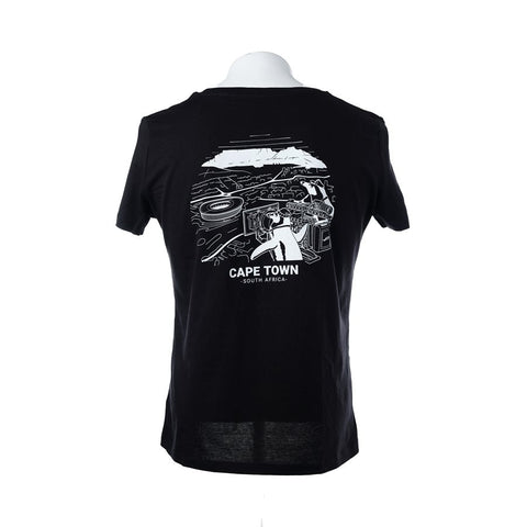 PANAVISION CAPE TOWN T-SHIRT - BLACK
