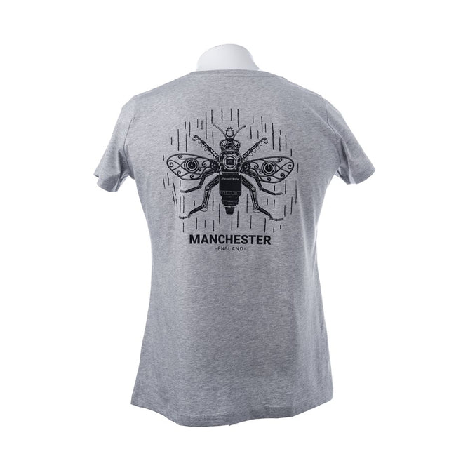 PANAVISION MANCHESTER WOMEN'S T-SHIRT - LIGHT GREY