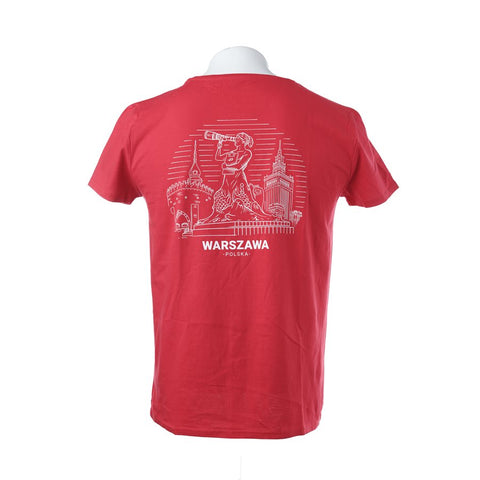 PANAVISION POLAND WOMEN'S T-SHIRT - RED