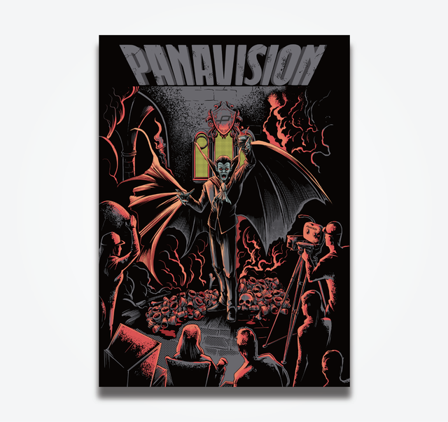PANAVISION VAMPIRE STICKER