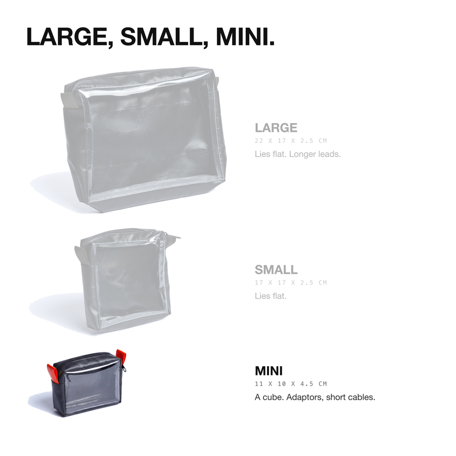 DB CABLE POUCH VARIOUS COLOURS - MINI