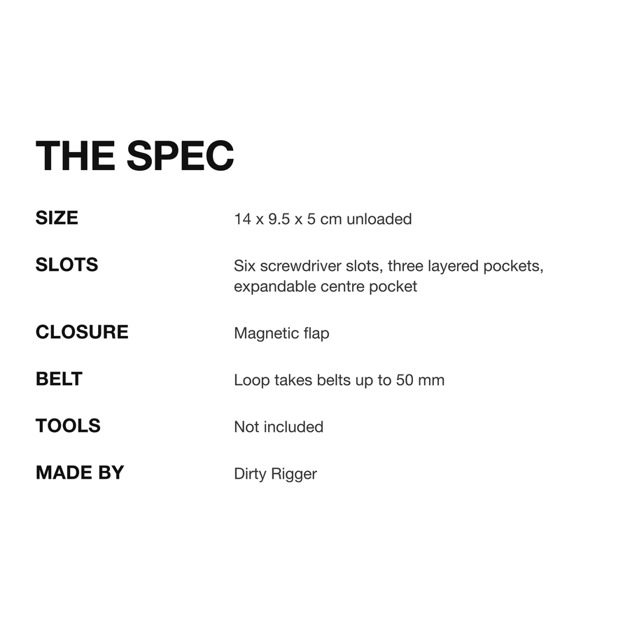 DIRTY RIGGER COMPACT UTILITY POUCH