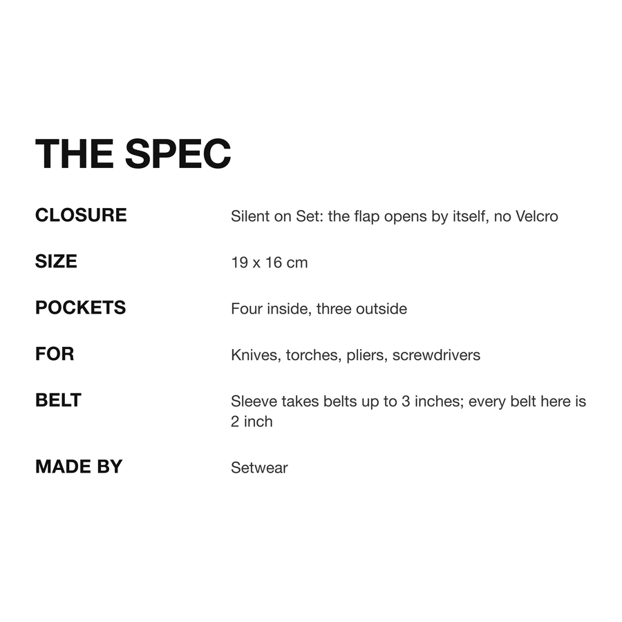 SETWEAR TOOL POUCH