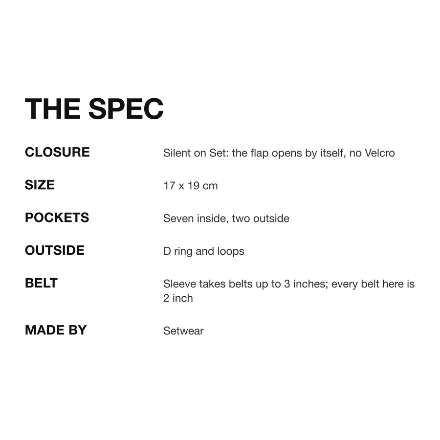 SETWEAR SMALL A/C POUCH
