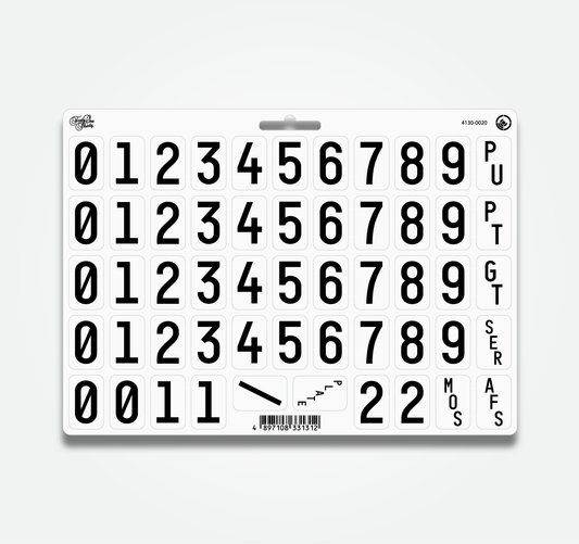 4130 WET WEATHER TAG SET