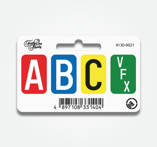 4130 WET WEATHER TAGS A, B, C VFX