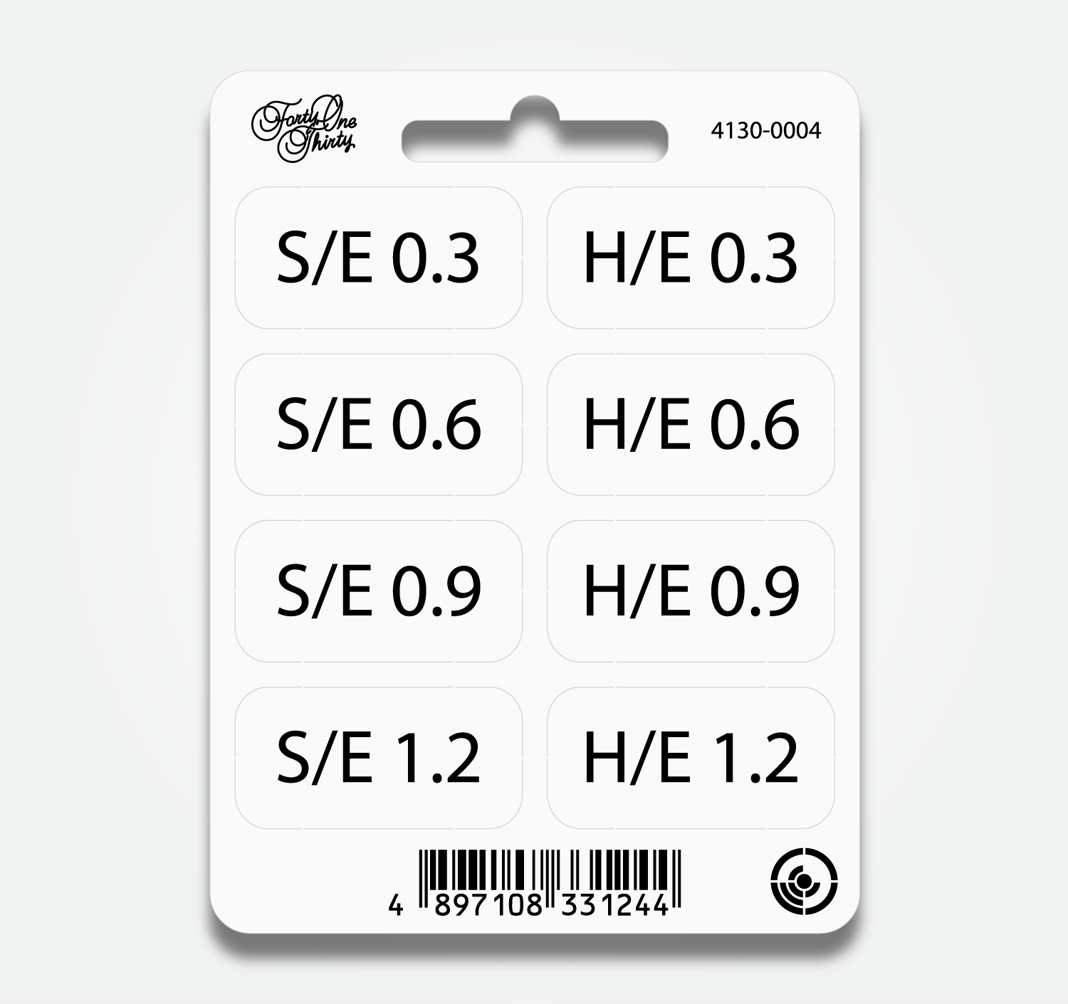 4130 FILTER TABS S/E & H/E 0.3-1.2