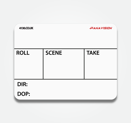 PANAVISION 3.5CM / 1.38" CLAPPERBOARD - MACRO
