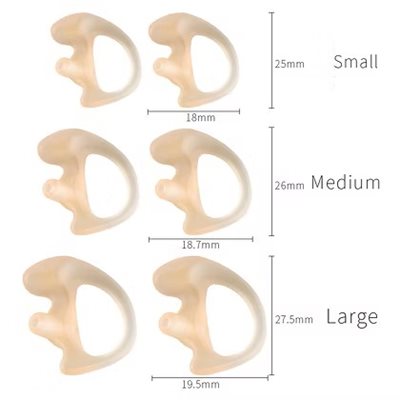 EARGEAR IN-EAR PIECES - CLEAR