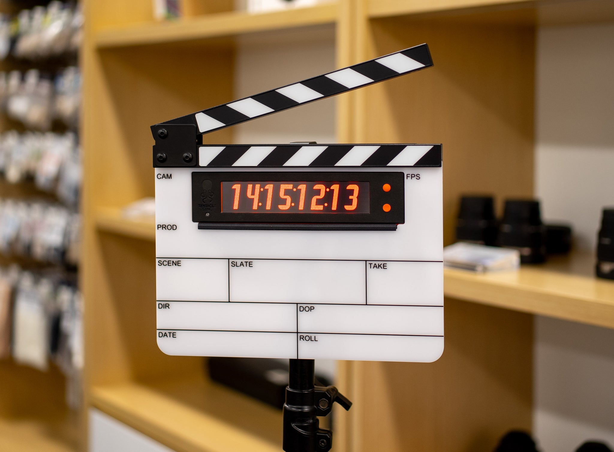 DIGITAL TIMECODE SLATE KIT WITH TIMEBAR