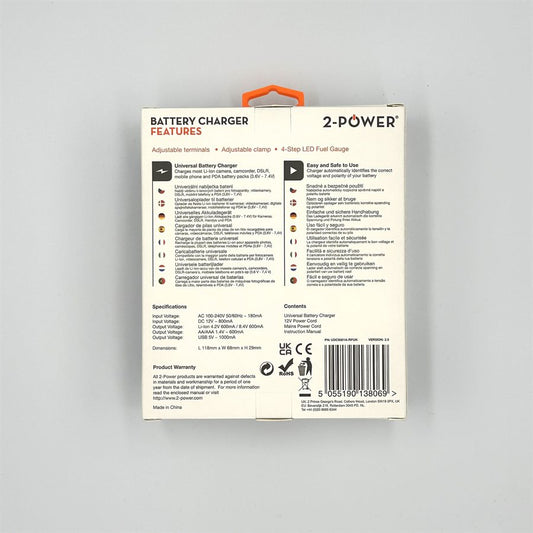 UNIVERSAL BATTERY & USB DEVICE CHARGER