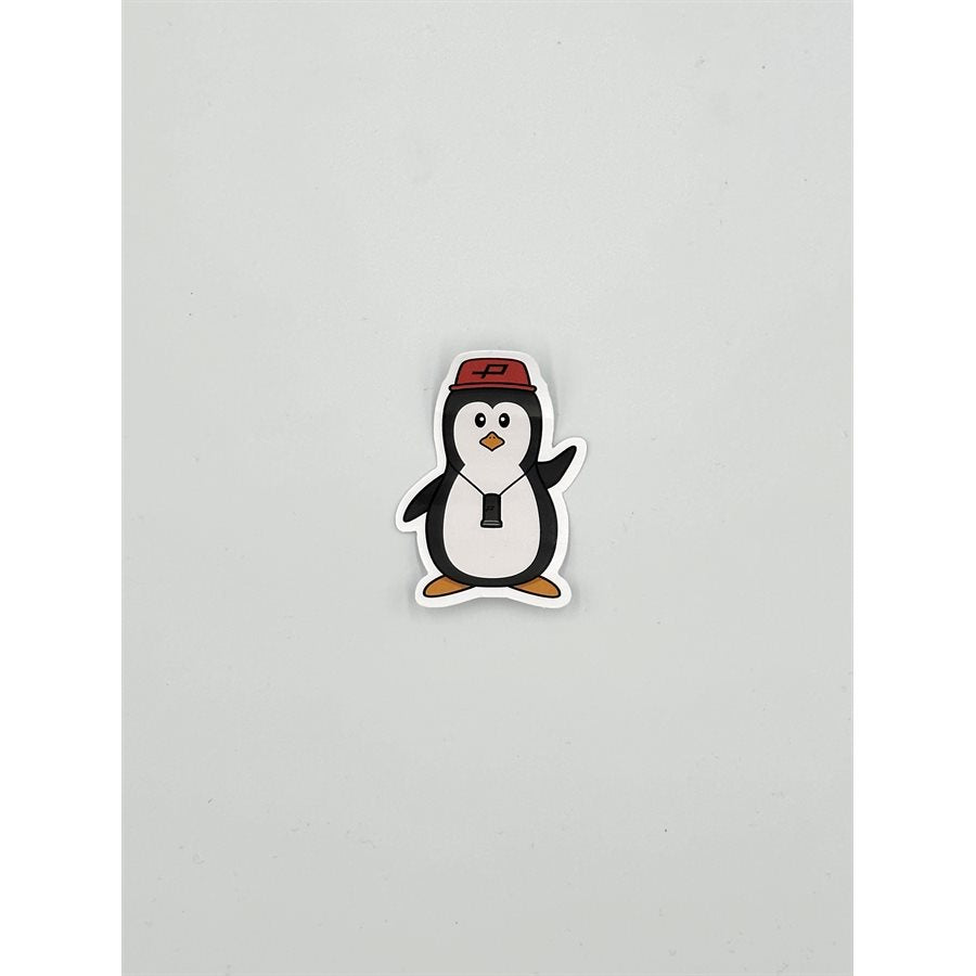 PENGUIN WITH VIEWFINDER STICKER