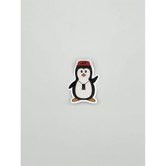 PENGUIN WITH VIEWFINDER STICKER