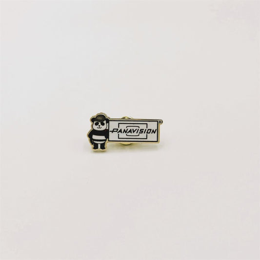 PANDA WITH CAP PIN BADGE