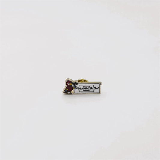 PARROT WITH VIEWFINDER PIN BADGE