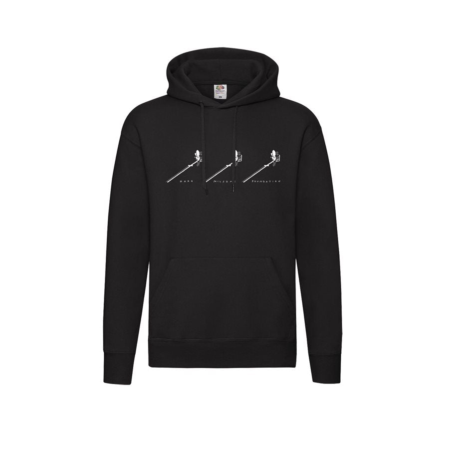 MARK MILSOME FOUNDATION HOODIE - BLACK
