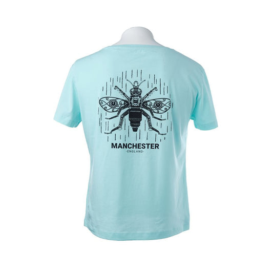 PANAVISION MANCHESTER WOMEN'S T-SHIRT - CARIBBEAN BLUE