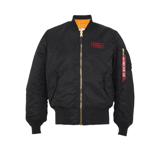 PANAVISION ALPHA BOMBER JACKET - BLACK