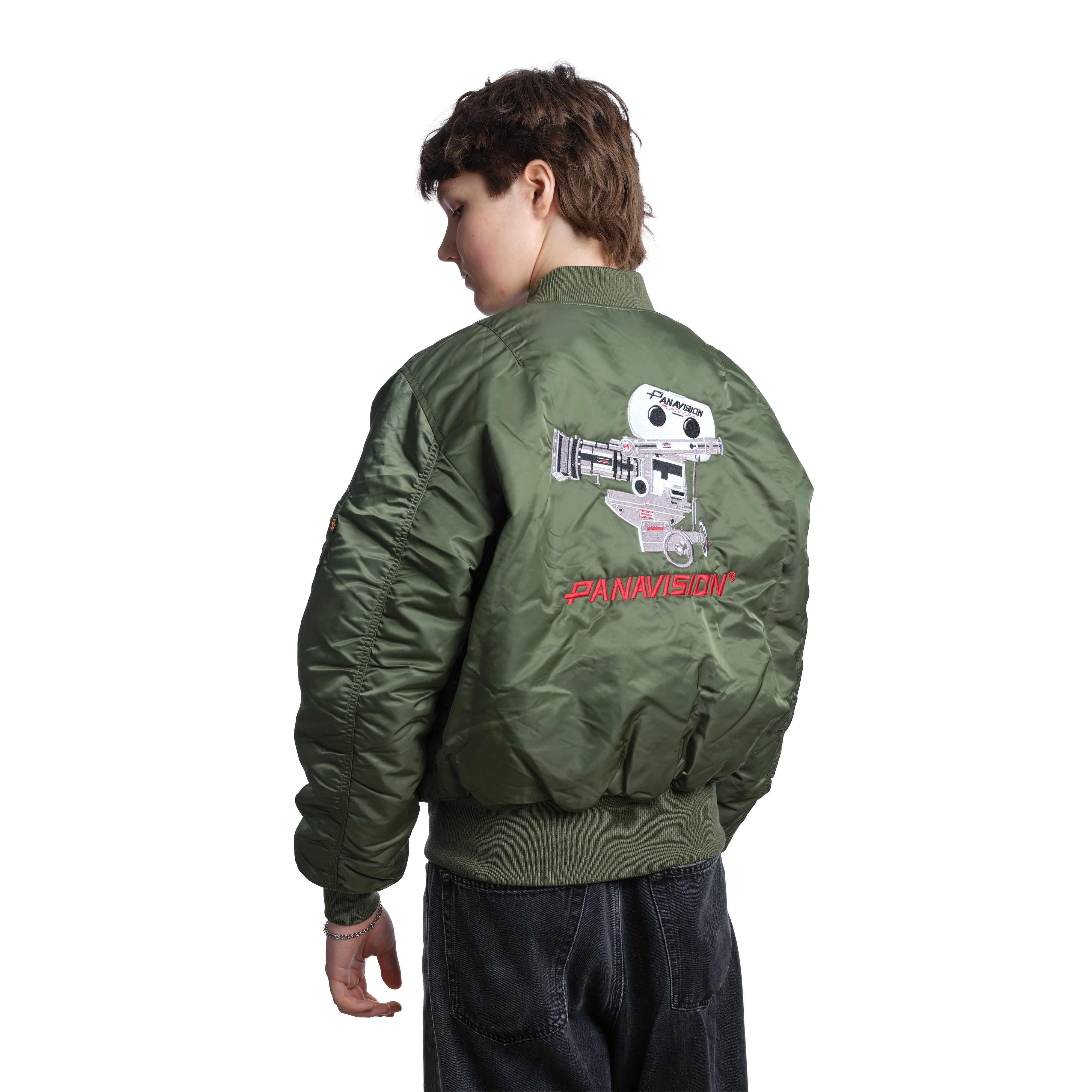 PANAVISION ALPHA BOMBER JACKET - GREEN