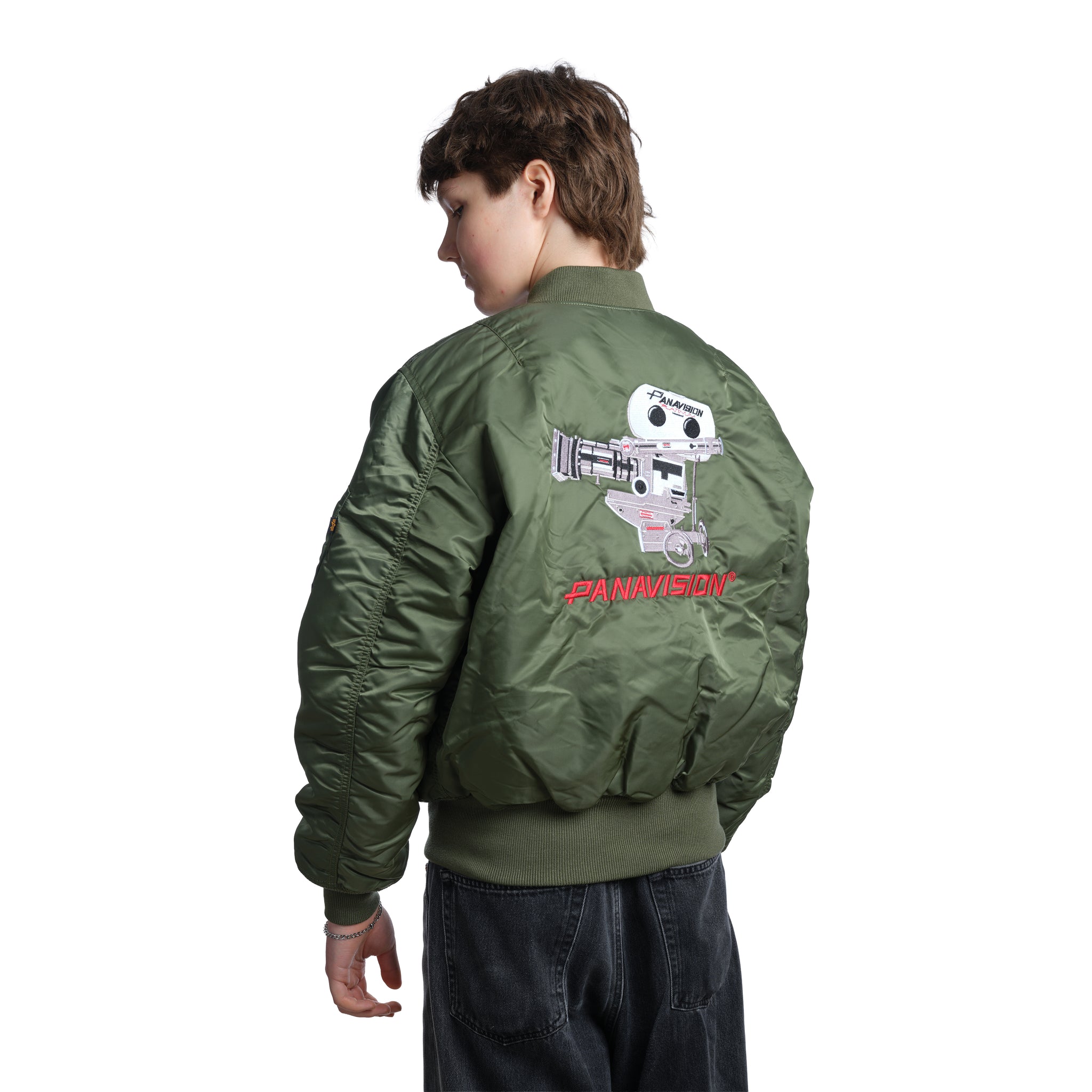 PANAVISION ALPHA BOMBER JACKET - GREEN