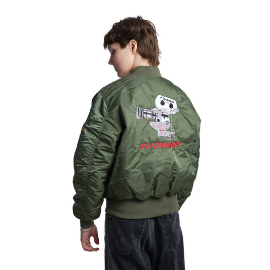 PANAVISION ALPHA BOMBER JACKET - GREEN