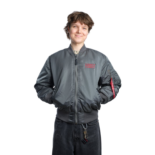 PANAVISION ALPHA BOMBER JACKET - GREY