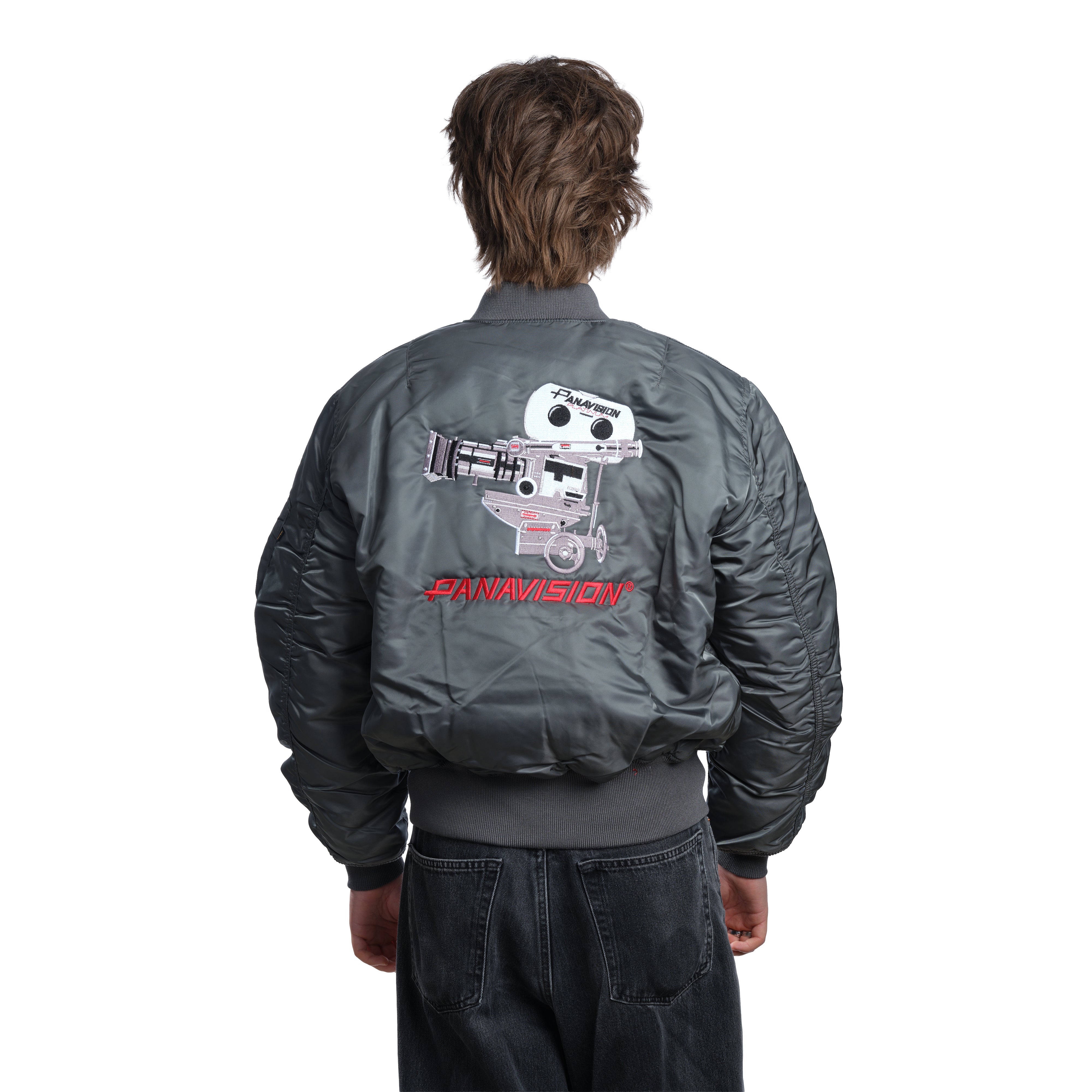 PANAVISION ALPHA BOMBER JACKET - GREY