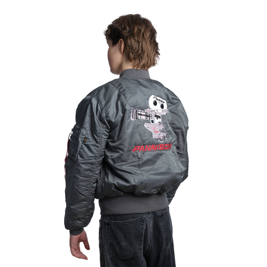 PANAVISION ALPHA BOMBER JACKET - GREY