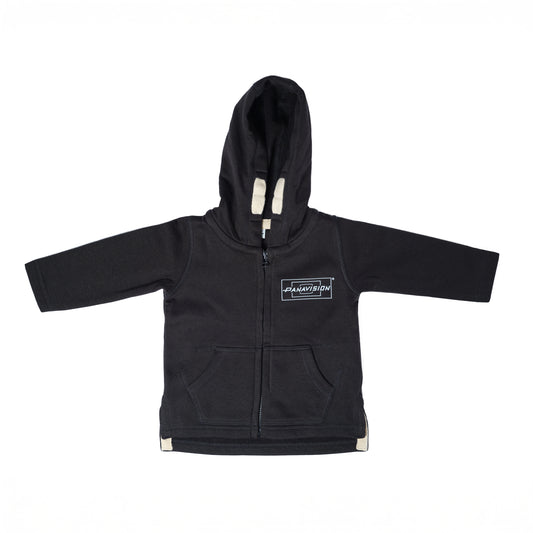 PANAVISION CHILDREN'S PENGUIN HOODIE - BLACK