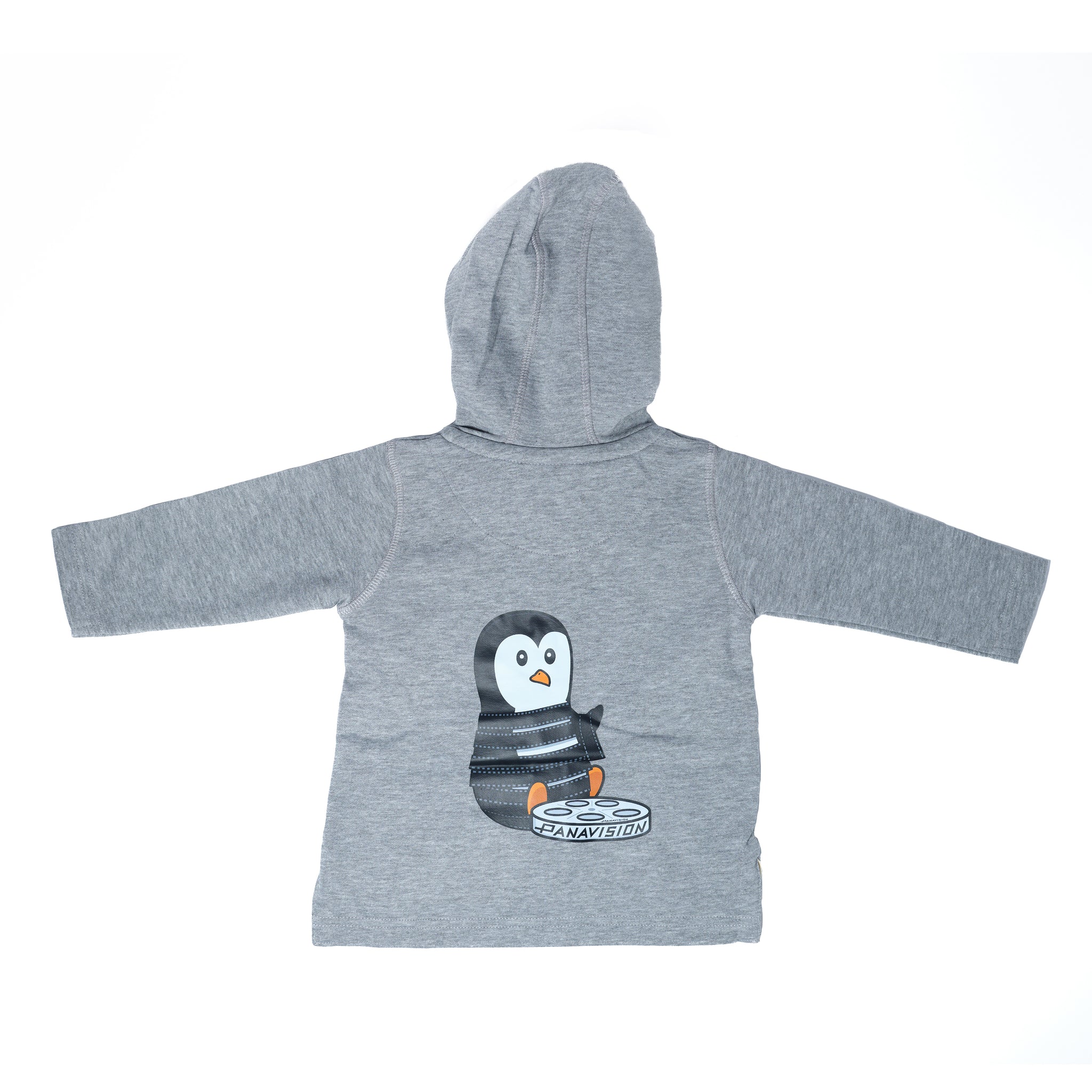 PANAVISION CHILDREN'S PENGUIN HOODIE - GREY