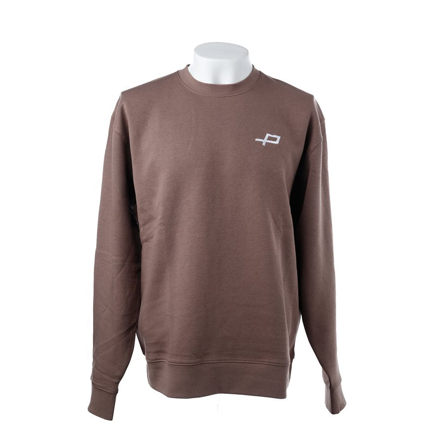 PANAVISION CREW NECK SWEATSHIRT - MOCHA