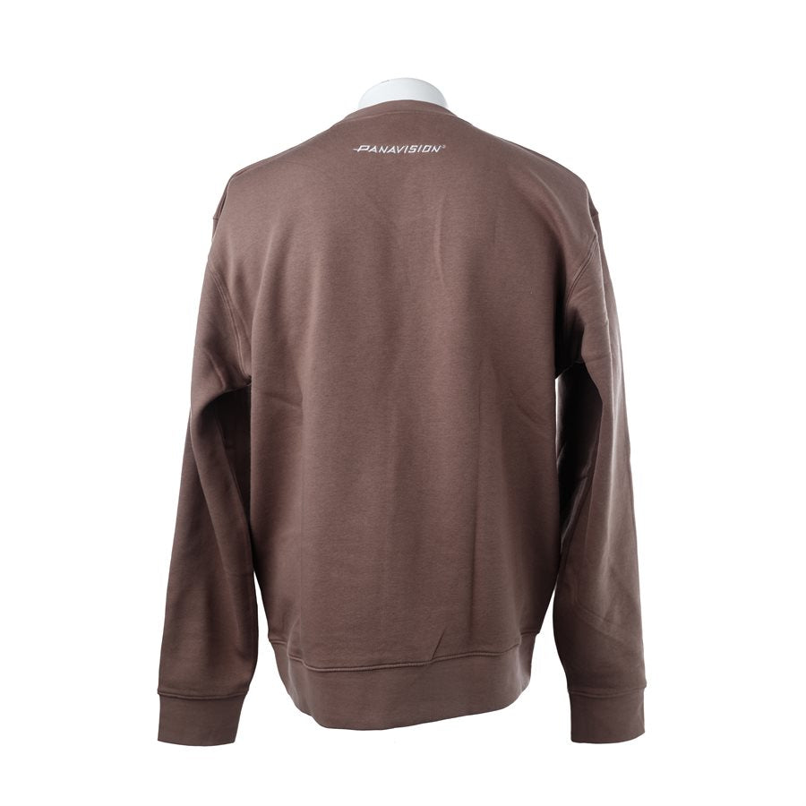 PANAVISION CREW NECK SWEATSHIRT - MOCHA