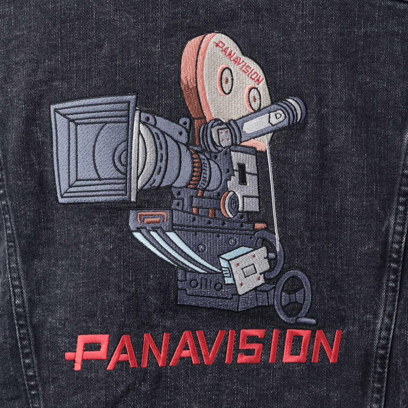 PANAVISION DENIM JACKET - BLACK