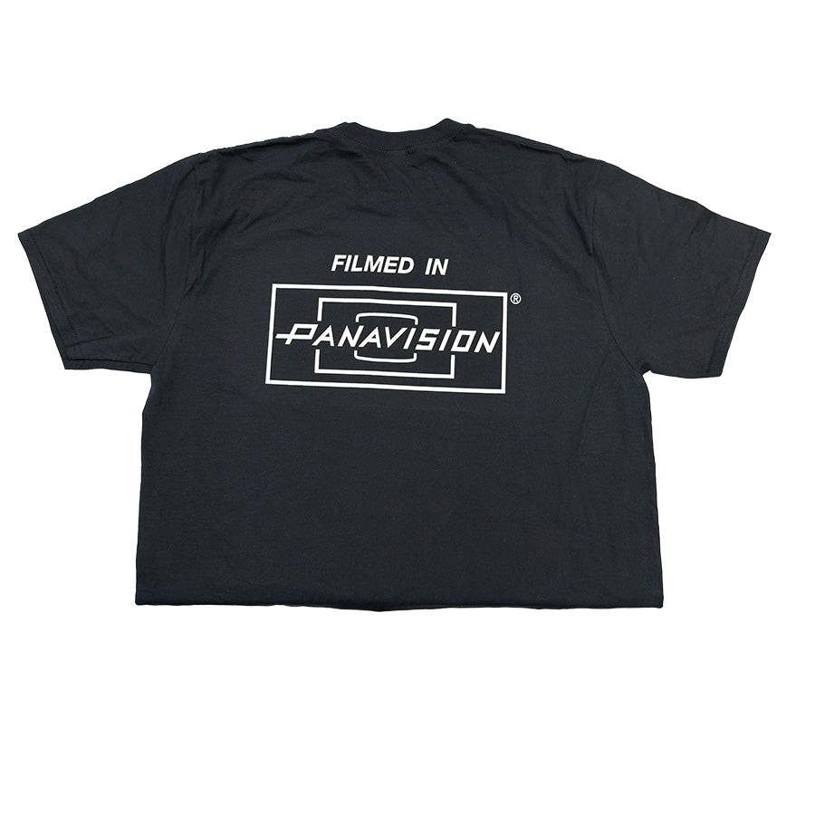 FILMED IN PANAVISION T-SHIRT - BLACK