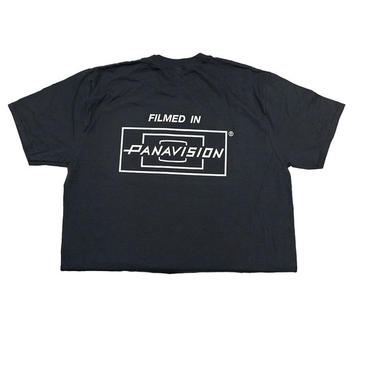 FILMED IN PANAVISION T-SHIRT - BLACK