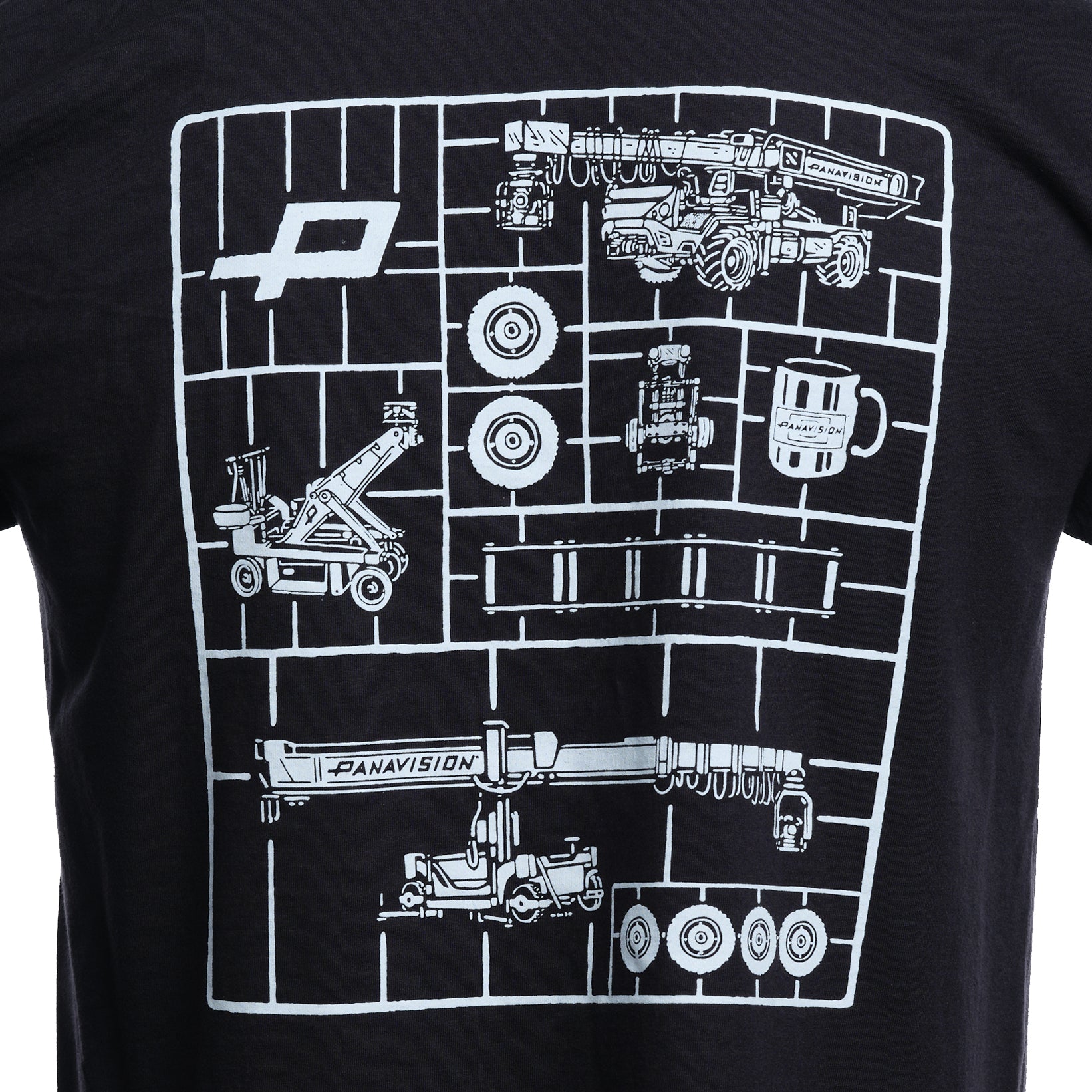 PANAVISION GRIPS T-SHIRT - BLACK