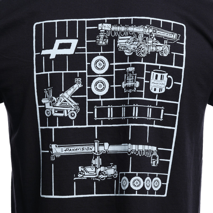 PANAVISION GRIPS T-SHIRT - BLACK