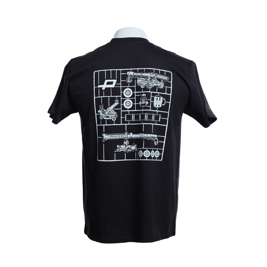 PANAVISION GRIPS T-SHIRT - BLACK