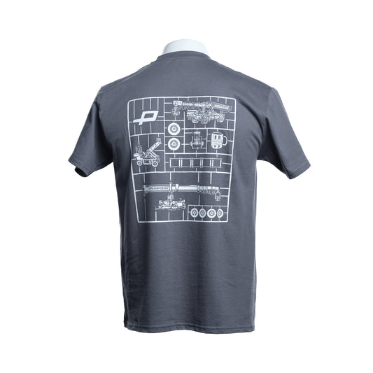 PANAVISION GRIPS T-SHIRT - DARK GREY