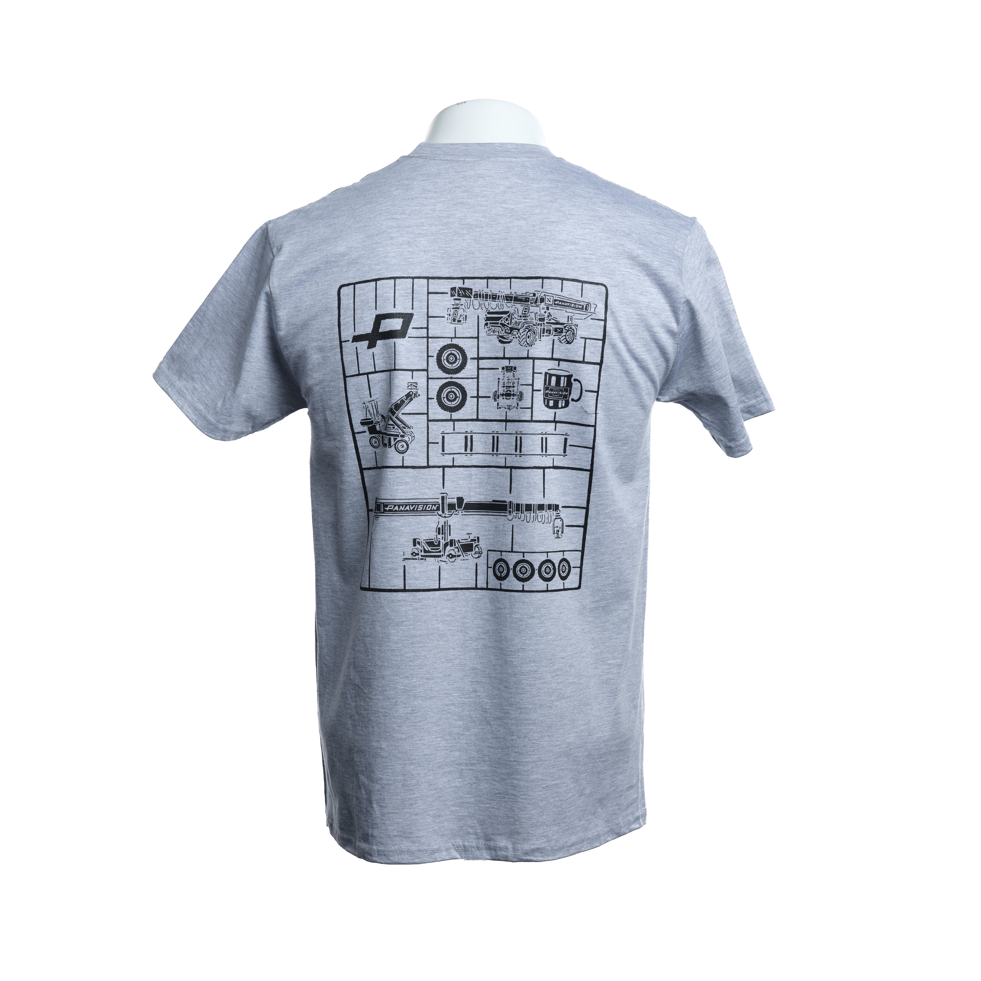 PANAVISION GRIPS T-SHIRT - LIGHT GREY