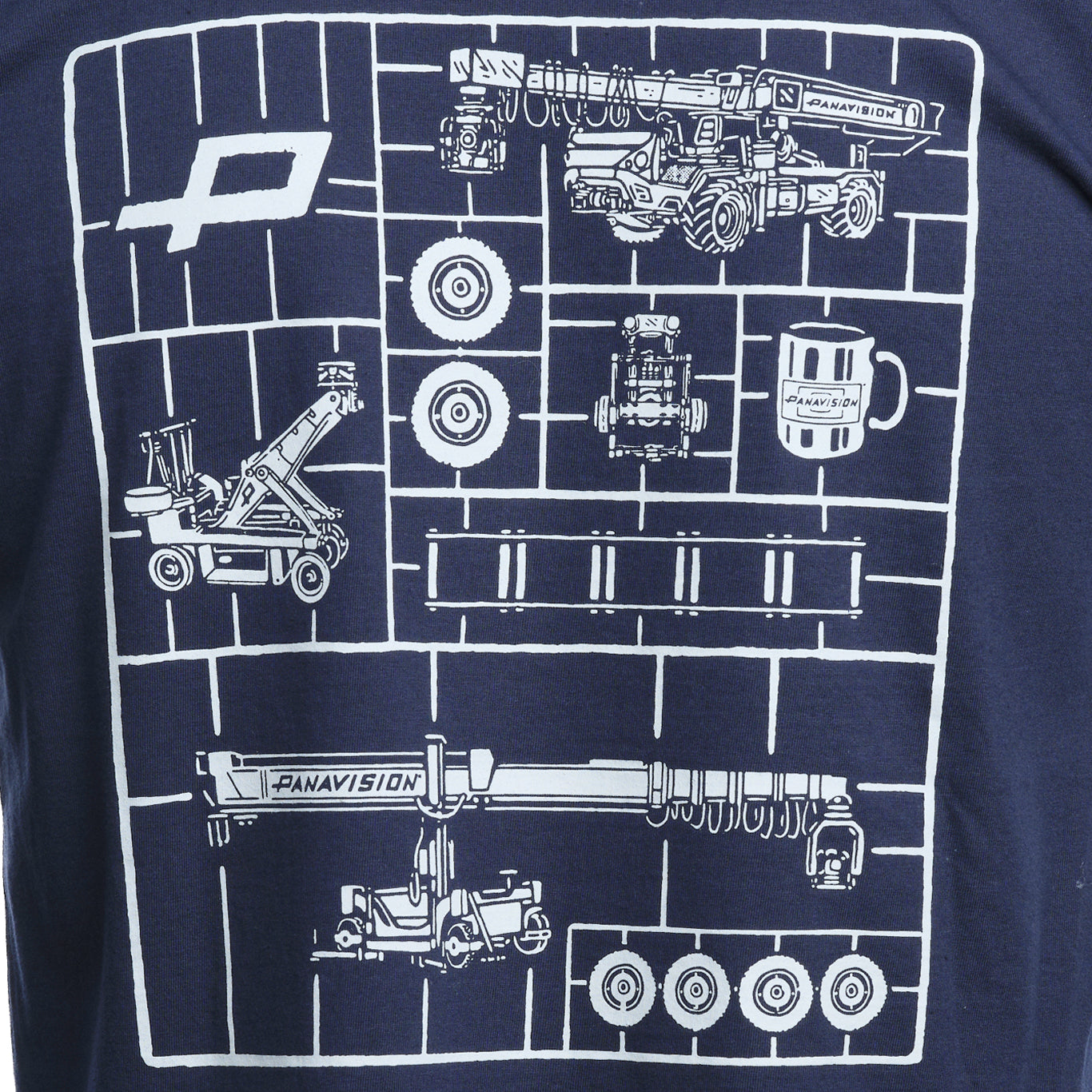PANAVISION GRIPS T-SHIRT - NAVY