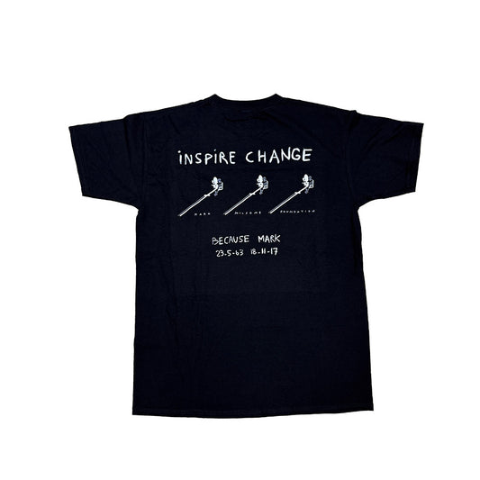 MARK MILSOME FOUNDATION T-SHIRT - BLACK