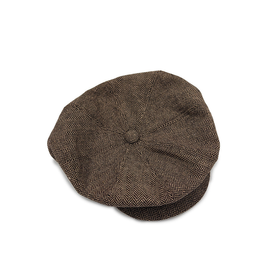 PANAVISION NEWSBOY CAP - BROWN