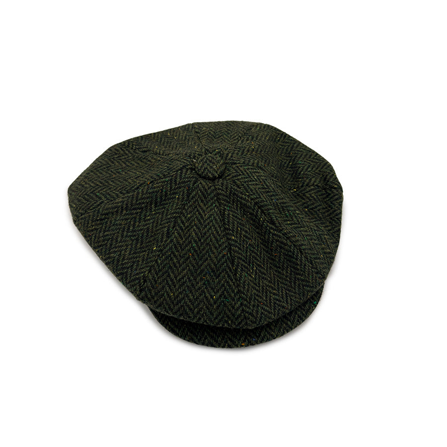 PANAVISION NEWSBOY CAP - FOREST GREEN