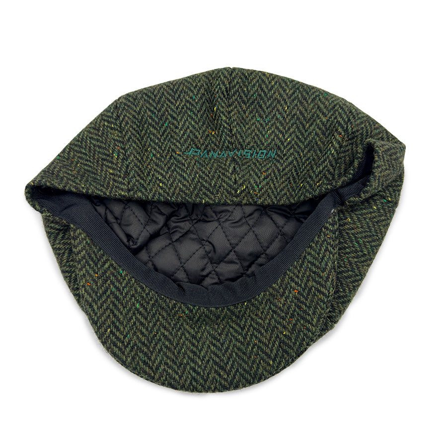 PANAVISION NEWSBOY CAP - FOREST GREEN