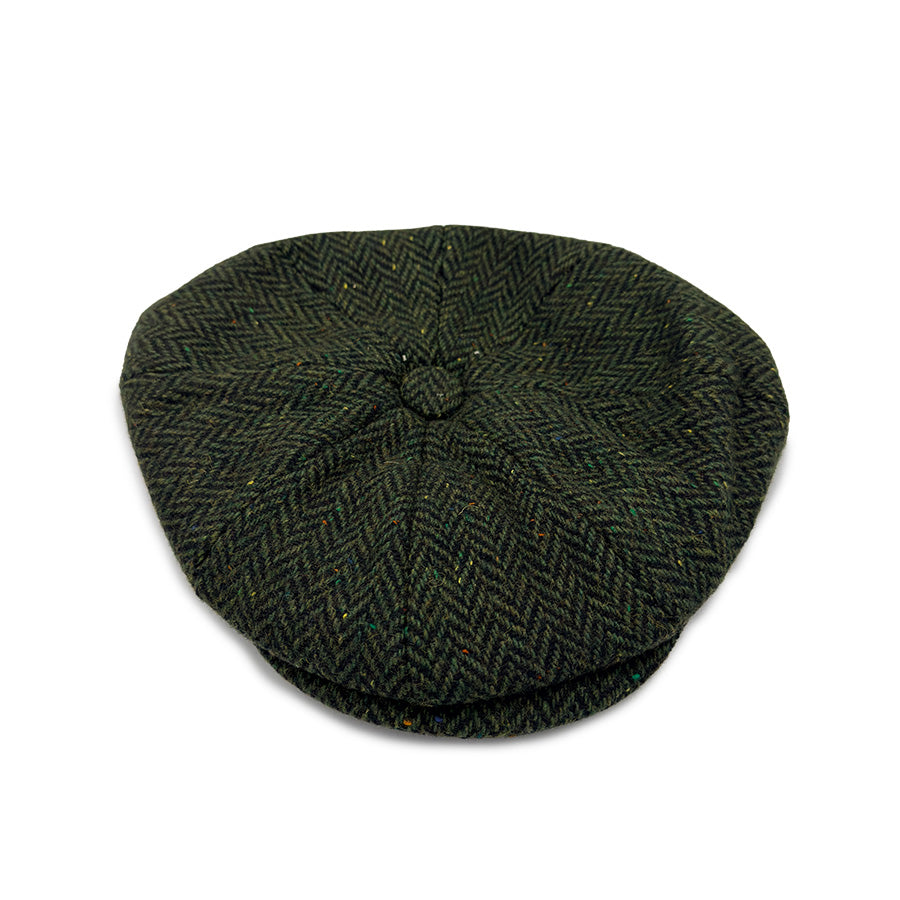 PANAVISION NEWSBOY CAP - FOREST GREEN
